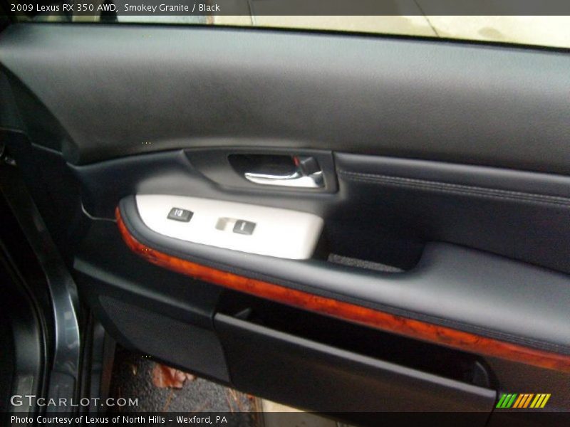 Smokey Granite / Black 2009 Lexus RX 350 AWD