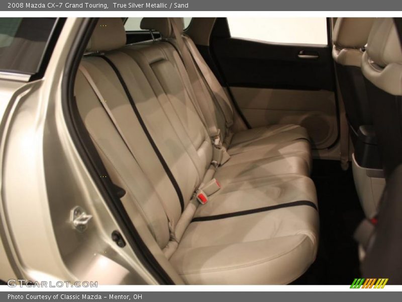 True Silver Metallic / Sand 2008 Mazda CX-7 Grand Touring
