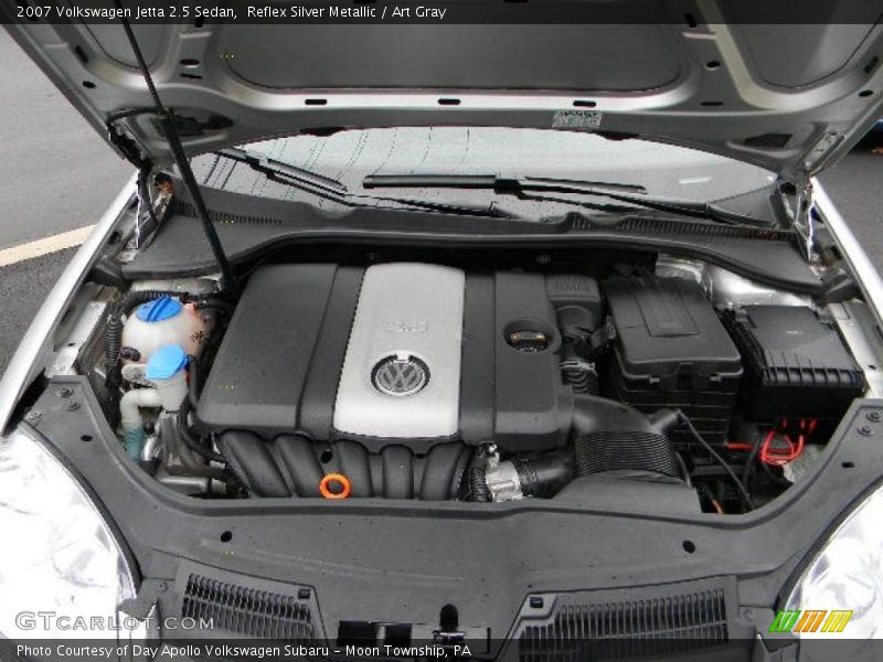 Reflex Silver Metallic / Art Gray 2007 Volkswagen Jetta 2.5 Sedan