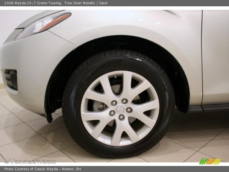 True Silver Metallic / Sand 2008 Mazda CX-7 Grand Touring