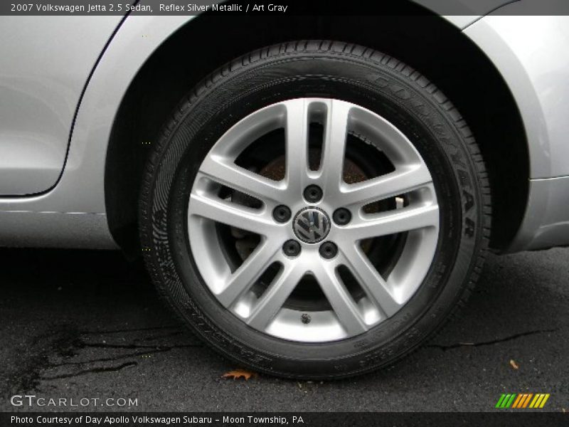 Reflex Silver Metallic / Art Gray 2007 Volkswagen Jetta 2.5 Sedan