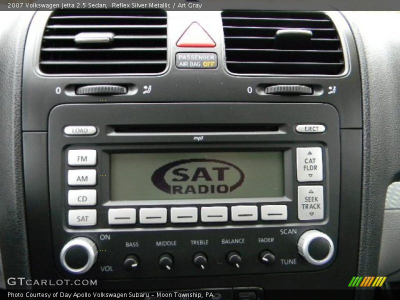 Reflex Silver Metallic / Art Gray 2007 Volkswagen Jetta 2.5 Sedan