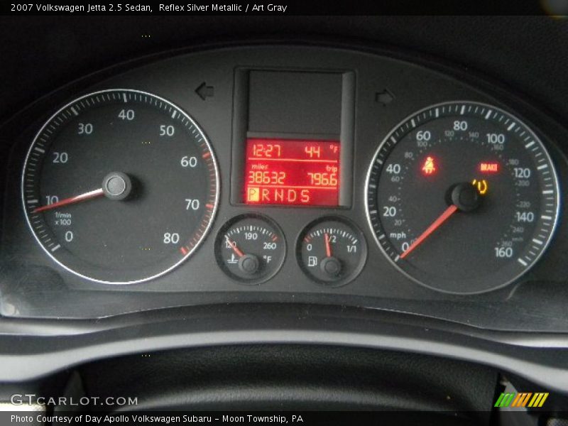 Reflex Silver Metallic / Art Gray 2007 Volkswagen Jetta 2.5 Sedan