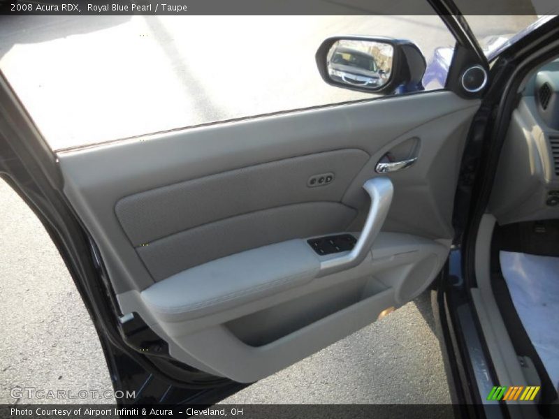 Royal Blue Pearl / Taupe 2008 Acura RDX