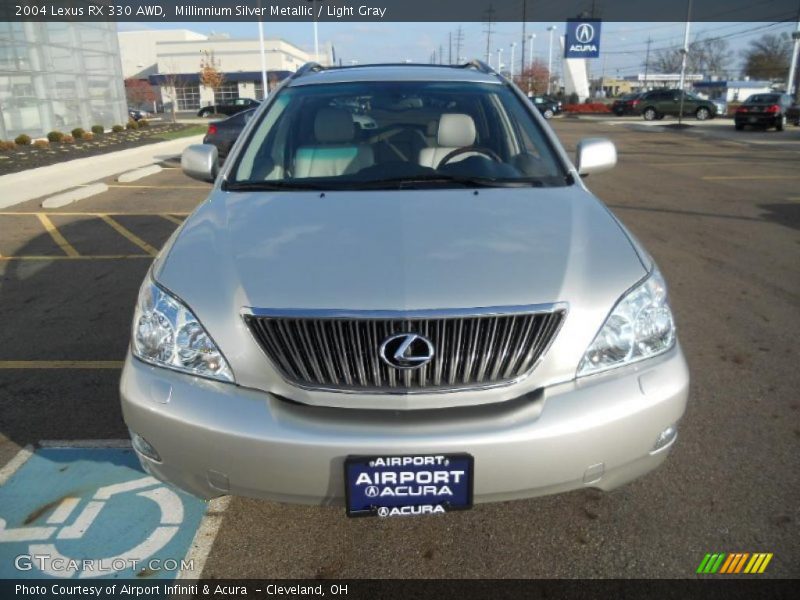 Millinnium Silver Metallic / Light Gray 2004 Lexus RX 330 AWD