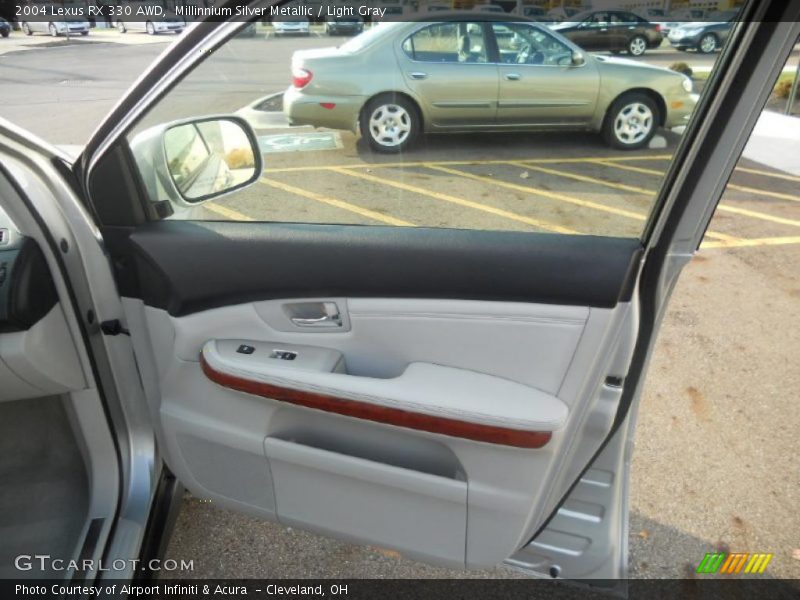 Millinnium Silver Metallic / Light Gray 2004 Lexus RX 330 AWD
