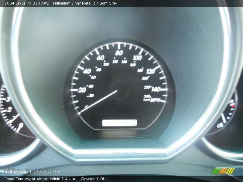 Millinnium Silver Metallic / Light Gray 2004 Lexus RX 330 AWD