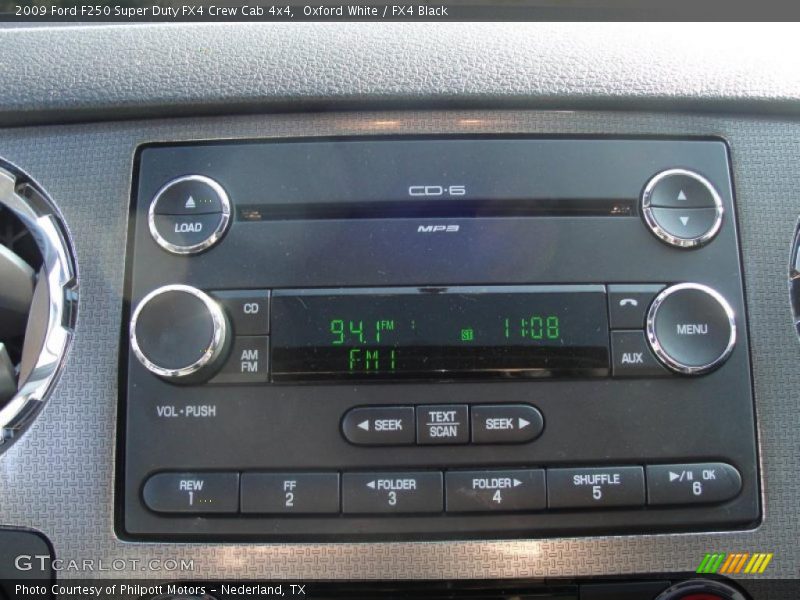 Oxford White / FX4 Black 2009 Ford F250 Super Duty FX4 Crew Cab 4x4