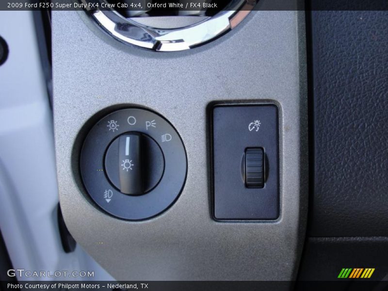 Oxford White / FX4 Black 2009 Ford F250 Super Duty FX4 Crew Cab 4x4