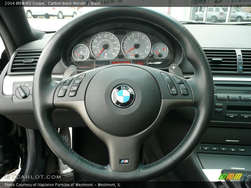 Carbon Black Metallic / Black 2004 BMW M3 Coupe