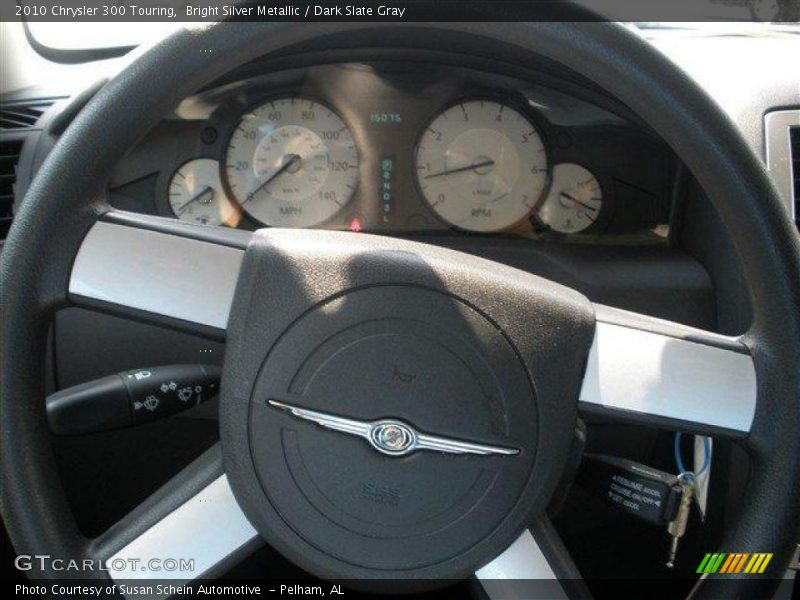 Bright Silver Metallic / Dark Slate Gray 2010 Chrysler 300 Touring