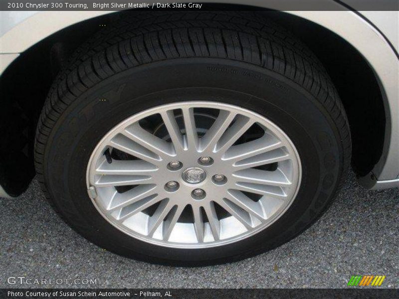 Bright Silver Metallic / Dark Slate Gray 2010 Chrysler 300 Touring