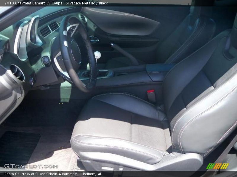 Silver Ice Metallic / Black 2010 Chevrolet Camaro SS Coupe