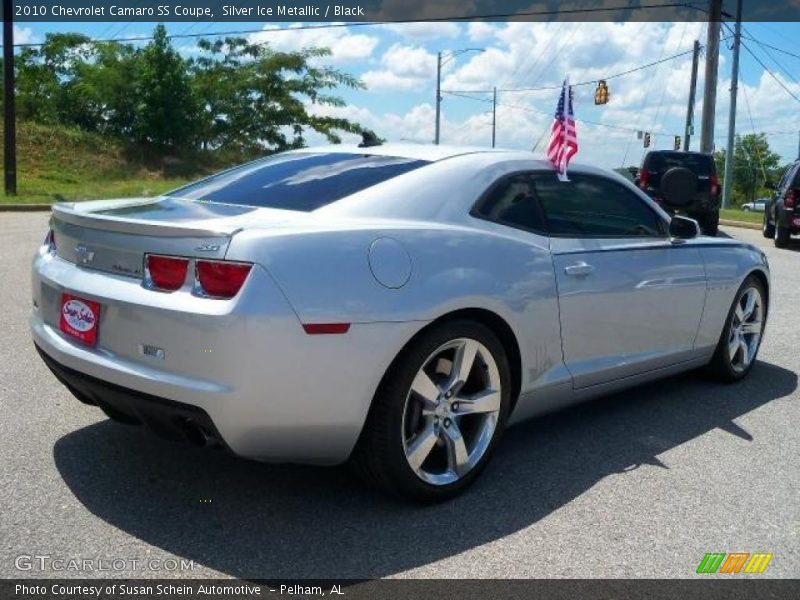Silver Ice Metallic / Black 2010 Chevrolet Camaro SS Coupe