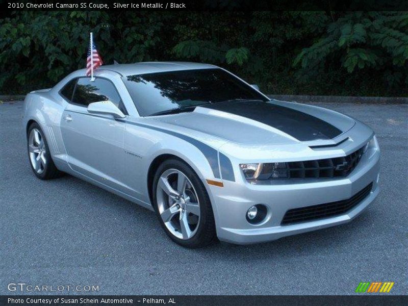 Silver Ice Metallic / Black 2010 Chevrolet Camaro SS Coupe