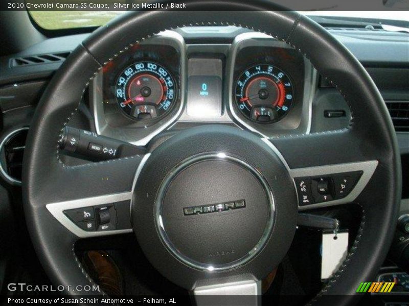 Silver Ice Metallic / Black 2010 Chevrolet Camaro SS Coupe