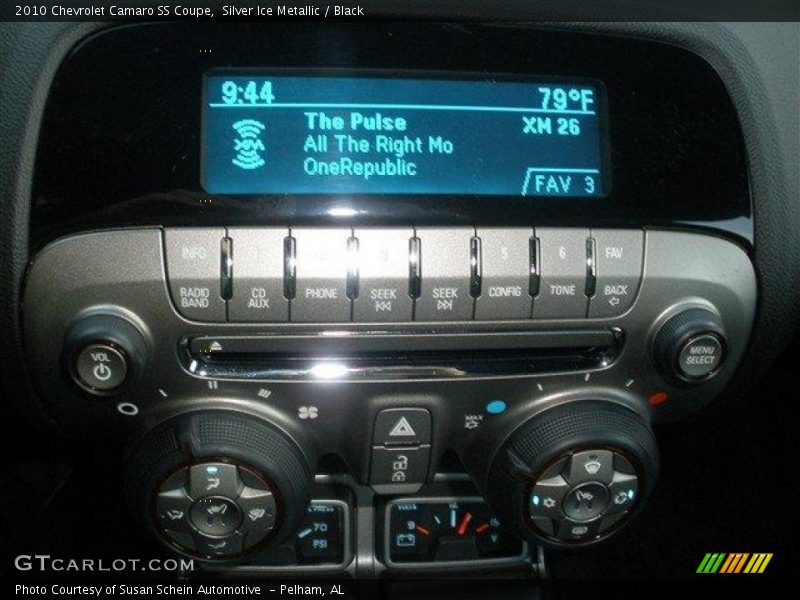 Silver Ice Metallic / Black 2010 Chevrolet Camaro SS Coupe