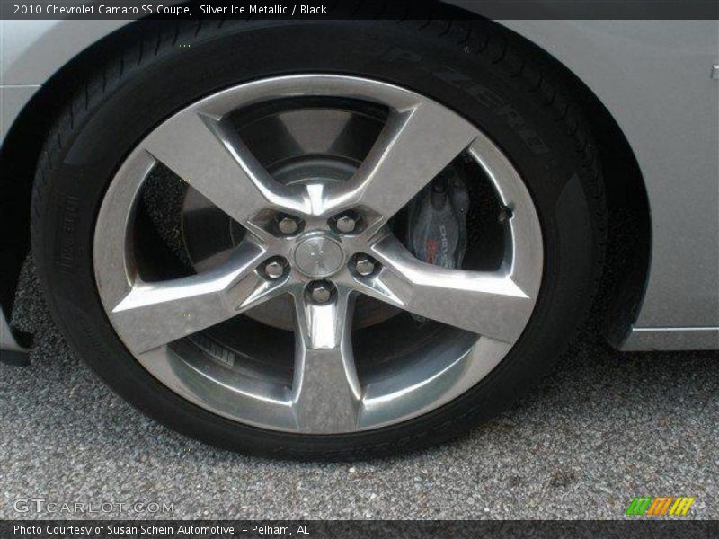 Silver Ice Metallic / Black 2010 Chevrolet Camaro SS Coupe