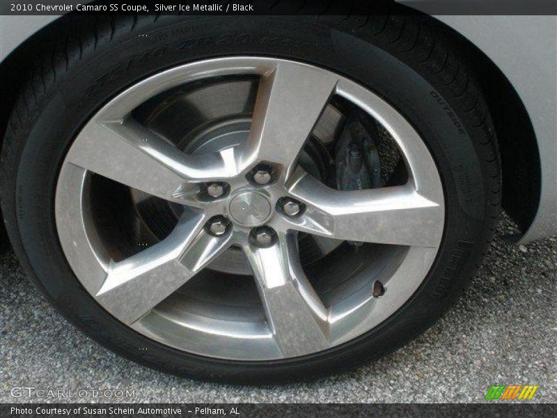 Silver Ice Metallic / Black 2010 Chevrolet Camaro SS Coupe