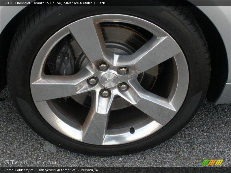 Silver Ice Metallic / Black 2010 Chevrolet Camaro SS Coupe