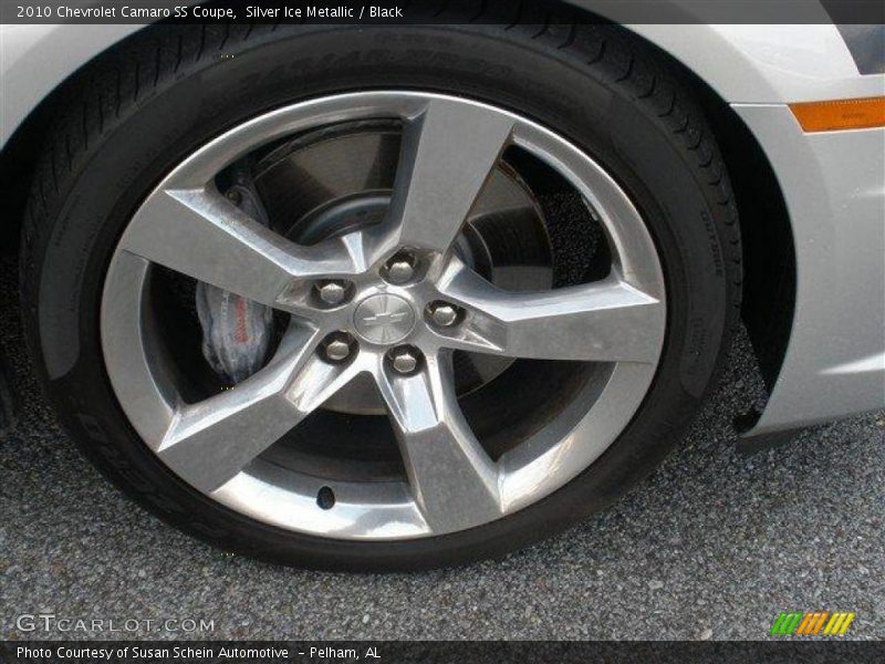 Silver Ice Metallic / Black 2010 Chevrolet Camaro SS Coupe