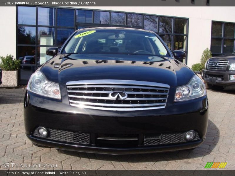Black Obsidian / Graphite 2007 Infiniti M 35x Sedan