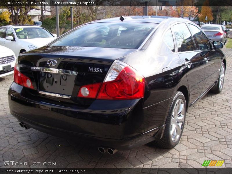 Black Obsidian / Graphite 2007 Infiniti M 35x Sedan
