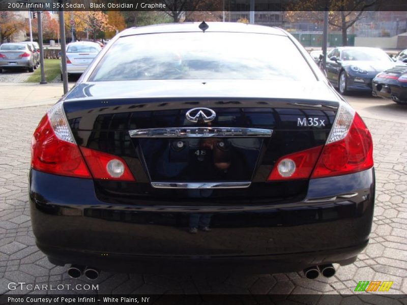 Black Obsidian / Graphite 2007 Infiniti M 35x Sedan
