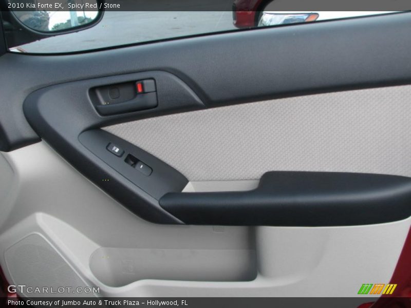Spicy Red / Stone 2010 Kia Forte EX