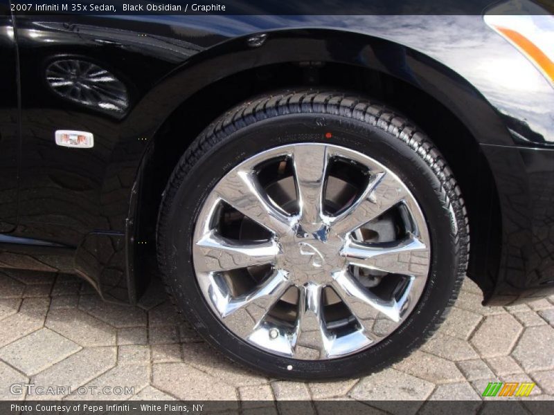 Black Obsidian / Graphite 2007 Infiniti M 35x Sedan