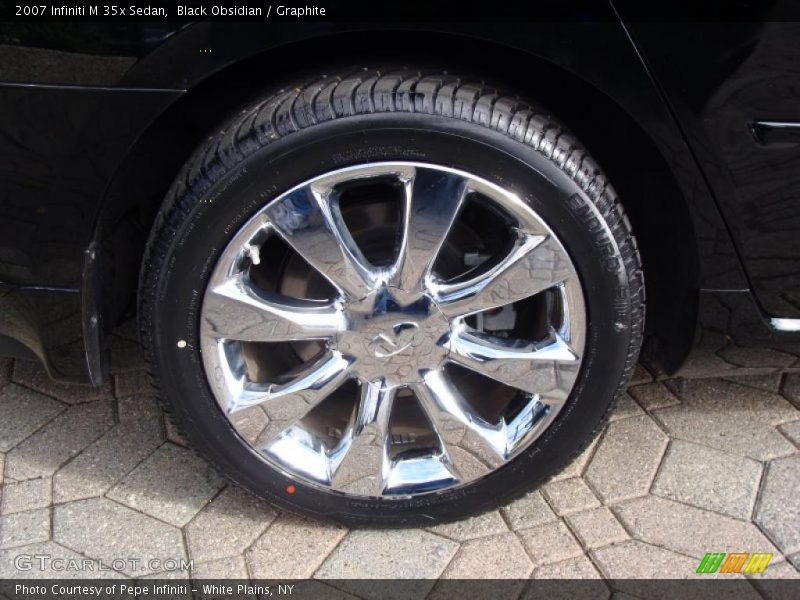 Black Obsidian / Graphite 2007 Infiniti M 35x Sedan