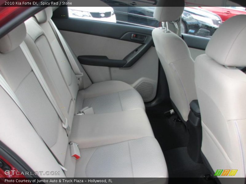 Spicy Red / Stone 2010 Kia Forte EX