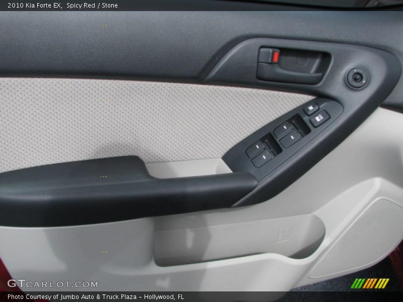 Spicy Red / Stone 2010 Kia Forte EX