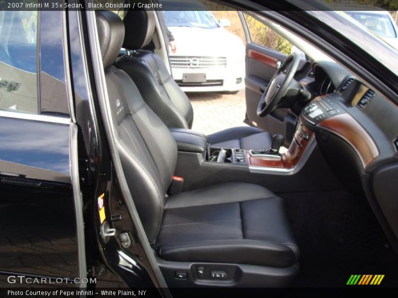 Black Obsidian / Graphite 2007 Infiniti M 35x Sedan