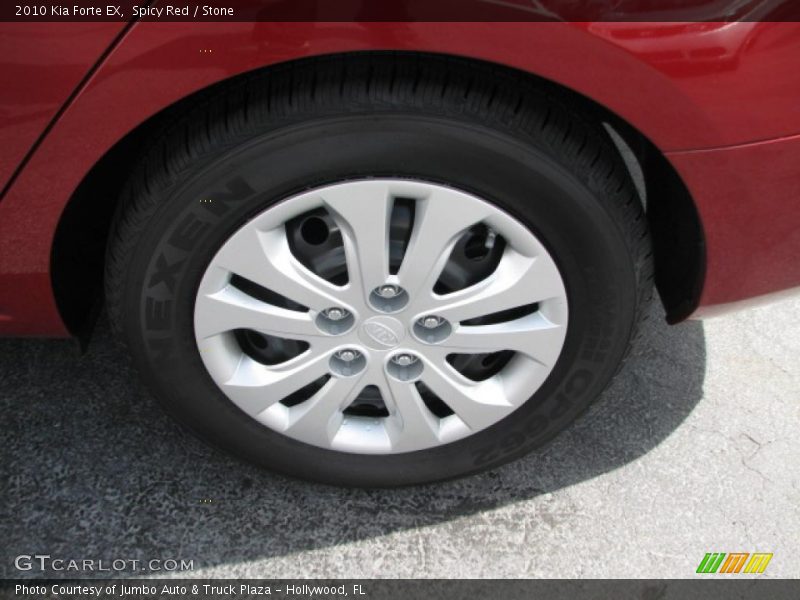 Spicy Red / Stone 2010 Kia Forte EX