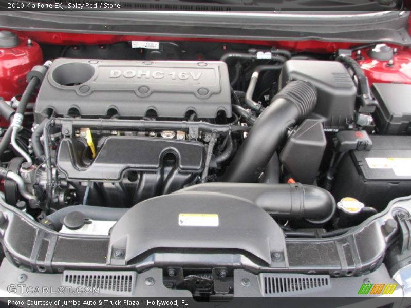 Spicy Red / Stone 2010 Kia Forte EX