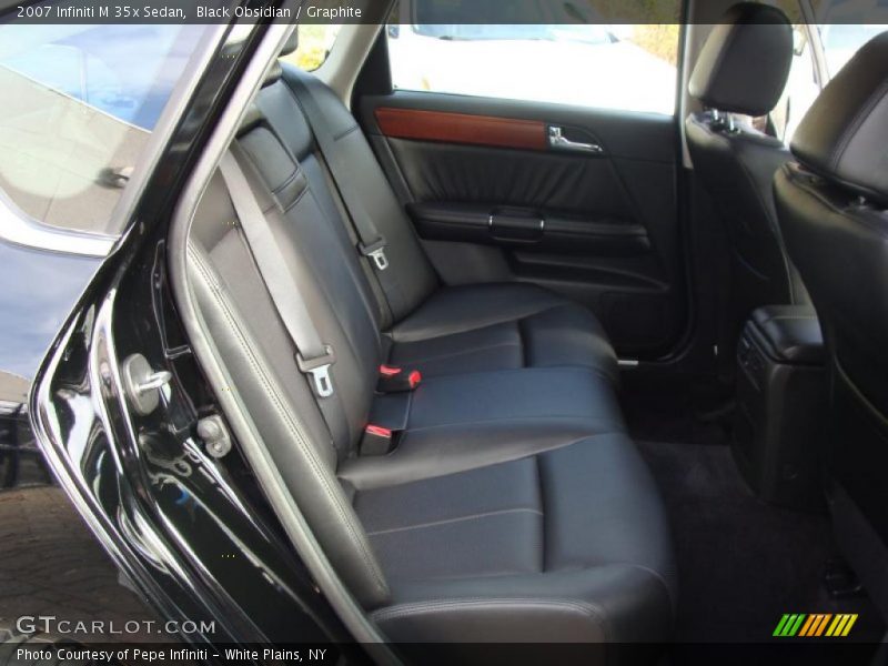 Black Obsidian / Graphite 2007 Infiniti M 35x Sedan