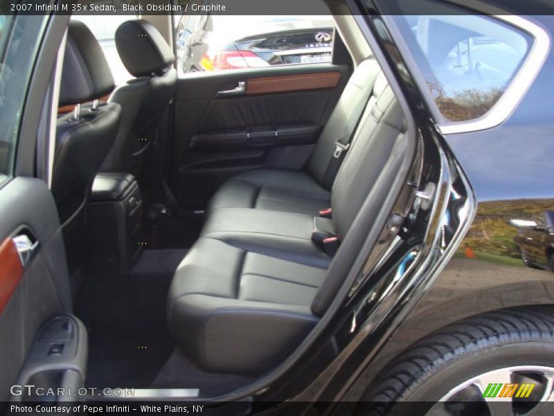 Black Obsidian / Graphite 2007 Infiniti M 35x Sedan
