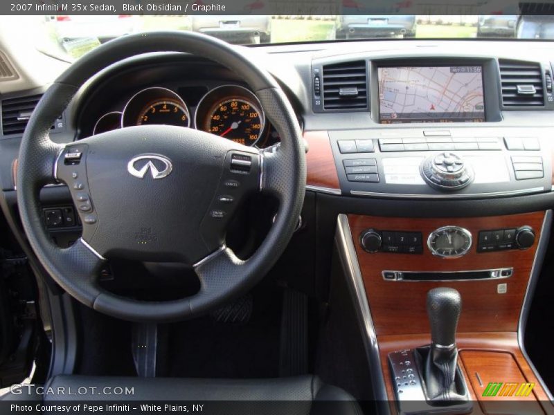 Black Obsidian / Graphite 2007 Infiniti M 35x Sedan