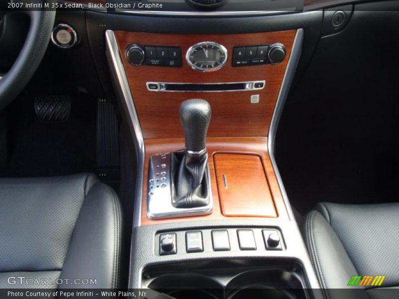 Black Obsidian / Graphite 2007 Infiniti M 35x Sedan