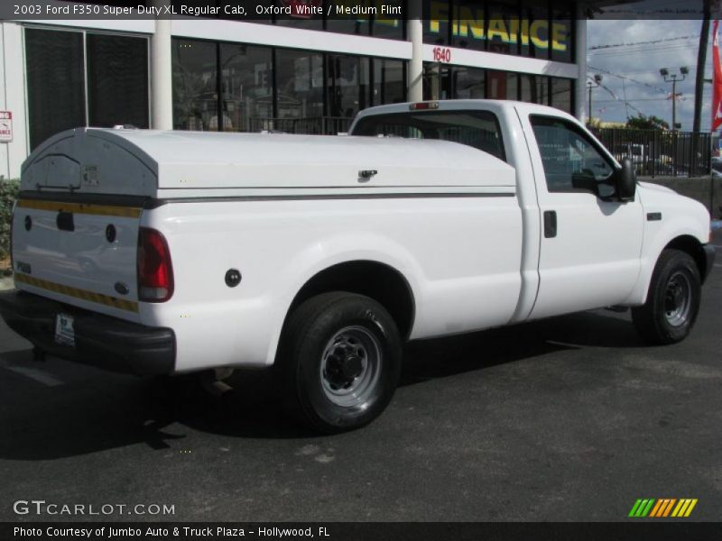 Oxford White / Medium Flint 2003 Ford F350 Super Duty XL Regular Cab