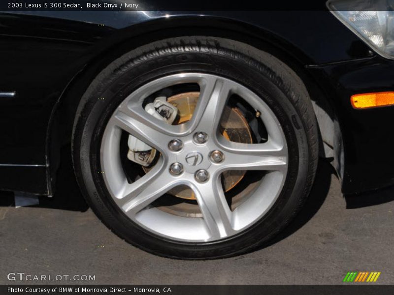 Black Onyx / Ivory 2003 Lexus IS 300 Sedan