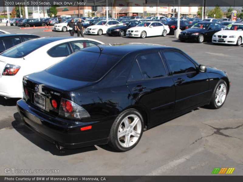 Black Onyx / Ivory 2003 Lexus IS 300 Sedan