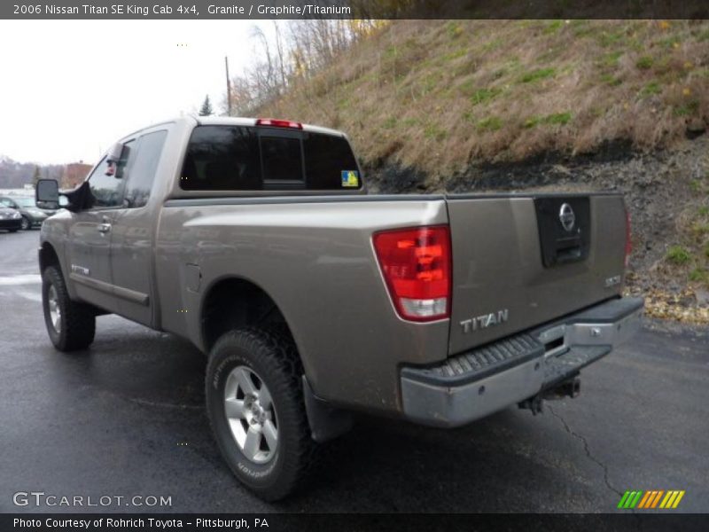 Granite / Graphite/Titanium 2006 Nissan Titan SE King Cab 4x4