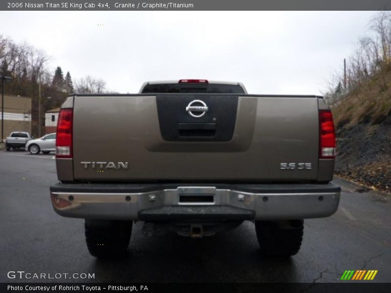 Granite / Graphite/Titanium 2006 Nissan Titan SE King Cab 4x4