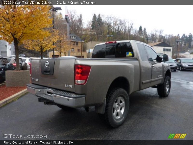 Granite / Graphite/Titanium 2006 Nissan Titan SE King Cab 4x4