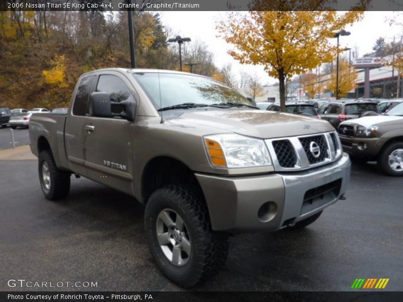 Front 3/4 View of 2006 Titan SE King Cab 4x4