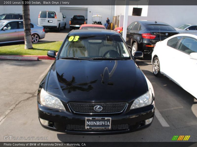 Black Onyx / Ivory 2003 Lexus IS 300 Sedan
