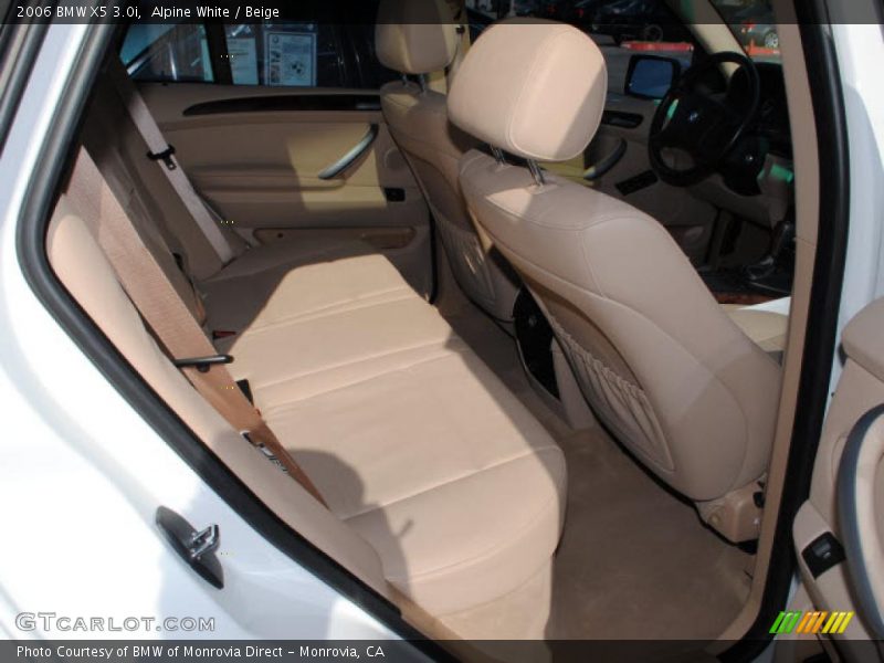 Alpine White / Beige 2006 BMW X5 3.0i