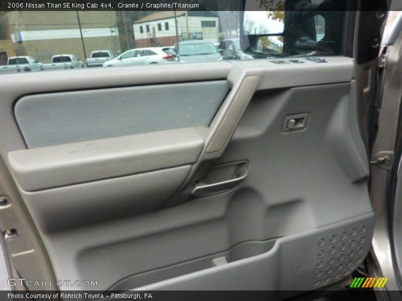 Granite / Graphite/Titanium 2006 Nissan Titan SE King Cab 4x4